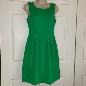Trina Turk Vibrant Green Mini Dress Size Small
